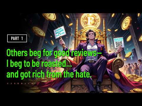 Others beg for good reviews—I beg to be roasted... and got rich from the hate.