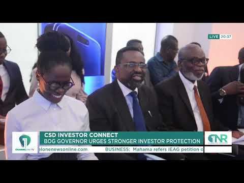 BoG Governor Charges CSD to Protect Investor Data on InvestorConnect Platform