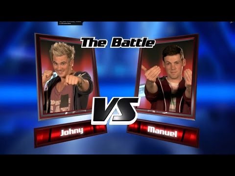 Johny vs. Manuel: Hall Of Fame | The Voice of Germany 2013 | Battle