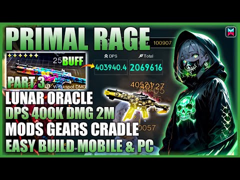 LUNAR ORACLE PRIMAL RAGE 400K🔥 DPS Best Build Guide – INSANE DAMAGE! | Once Human