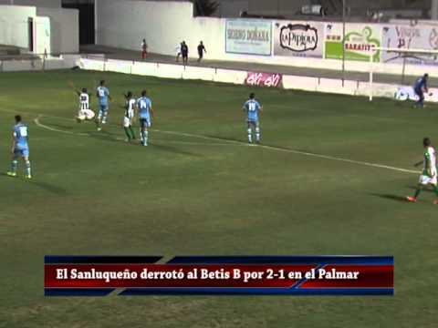 Fútbol Amistoso Atco. Sanluqueño - Real Betis B, Sanlúcar 2014