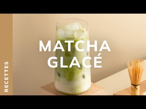 Recette matcha glacé au lait d’amande