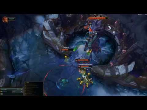 [S7] Akali jungle Pentakill 1v5
