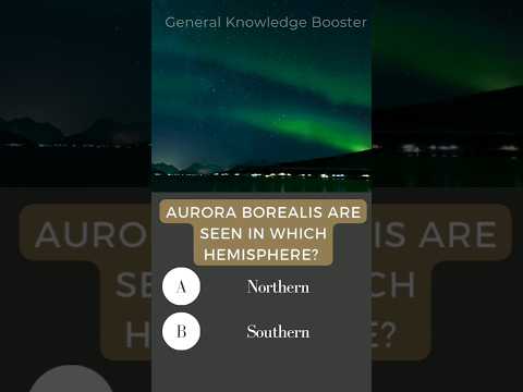 Aurora Borealis | Solar storm Affects #gkfacts #shorts #shortsfeed #shortvideo