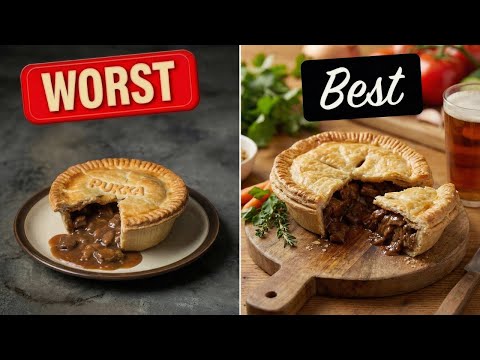 These WORST 8 UK Meat Pie Brands Are A Disgrace