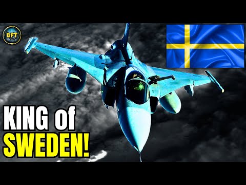 Top 10 Most Powerful Military Aircraft of the Swedish Air Force!