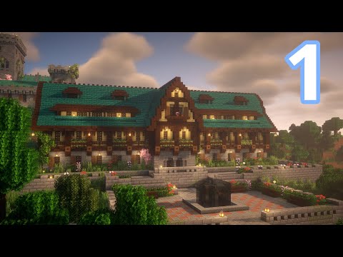 armun - Minecraft | How to Build a Villager Trading Hall - Part 1 of 2: Exterior Java & Bedrock 1.20