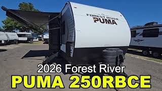 2026 Palomino PUMA CAMPING EDITION 250RBCE