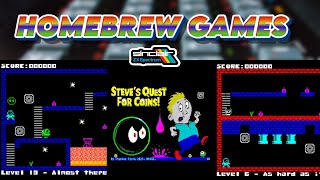 Steve's Quest for Coins - New ZX-Spectrum Game 2025