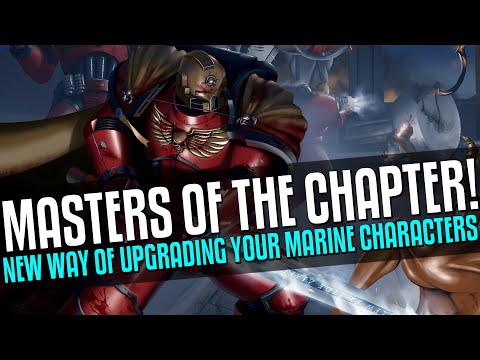 New Space Marines character upgrading Preview!