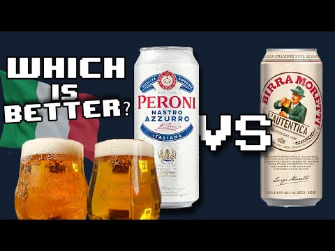 Birra Moretti vs. Peroni Nastro Azzurro 🇮🇹 - Which is better?