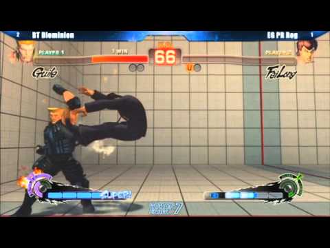 BT| Dieminion (Guile) vs EG| PR Balrog (Fei Long) Winter Brawl 7 AE 2012 Top 8