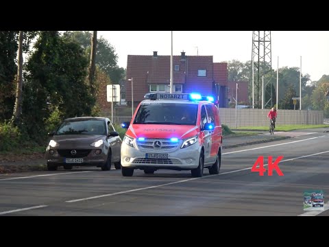 Neues NEF 1 Feuer u. Rettungswache Ibbenbüren [4K]