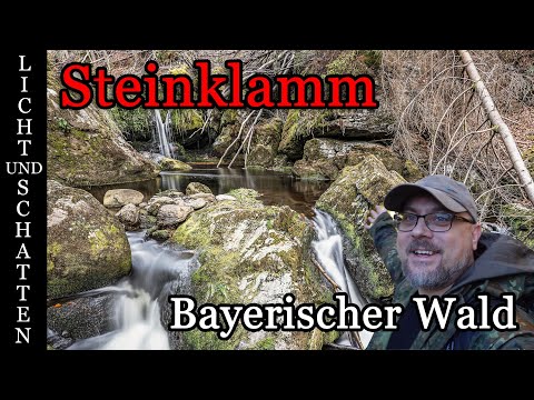 Steinklamm bei Spiegelau im Bayerischen Wald. Landschaftsfotografie mit Focus Stacking.