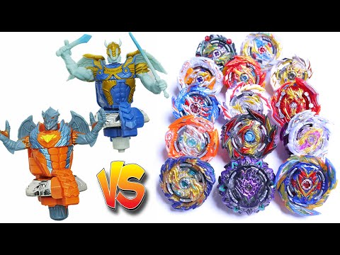 HASBRO BEYWARRIORS BEYBLADES vs ALL SPARKING SUPERKING BEYS | Beyblade Burst Sparking Super King