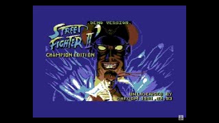 Commodore 64 =+ Street Fighter 2 Champion Edition += Demo 2022