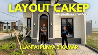 Rumah 1 Lantai Tapi Punya 3 Kamar Tidur, Zetira By Harmoni Park Group