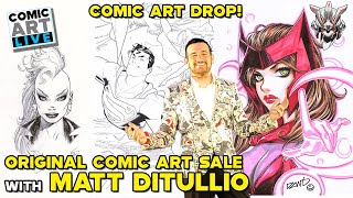 Ditullio Art Collective Comic Art Drop - 50 New Artworks For Sale