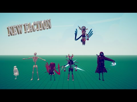 -NEW FACTION- SOULLESS CREATURES VS SOME SECRET UNITS - TOTALLY ACCURATE BATTLE SIMULATOR