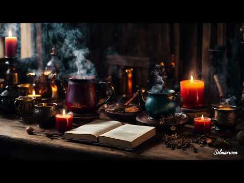 Autumn Ambience | Witchy Kitchen with Music