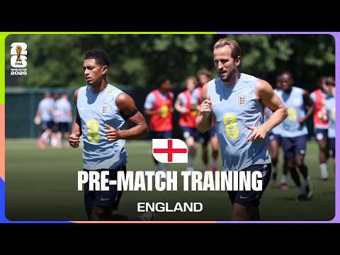 England Train Before Norway | FIFA World Cup 2026™