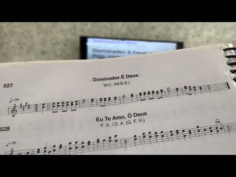 Hino 527 HC - Dominador é Deus - Claudionor Machado