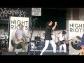 Holsters- Night Riots Live at Warped Tour 7/19/15 ...
