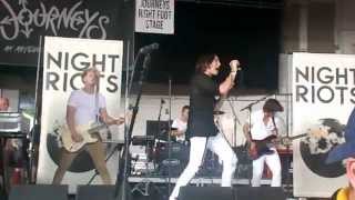 Holsters- Night Riots Live at Warped Tour 7/19/15