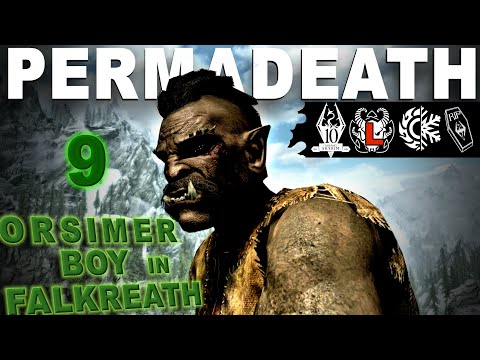 ORSIMER boy in FALKREATH HOLD - 9 - Skyrim AE Legendary Survival PERMADEATH