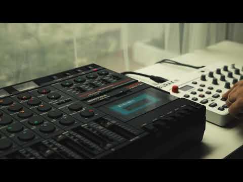 Elektron Model:Samples & Tascam Porta Two Ministudio 4-Track Cassette Recorder