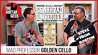Video thumbnail for Mad Professor | Golden Cello | Overdrive Delay | Steve from Boston at #TGU18 by TheGuitarGeek