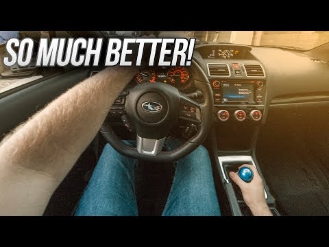 2017 WRX Complete Short Throw Shifter Overhaul!