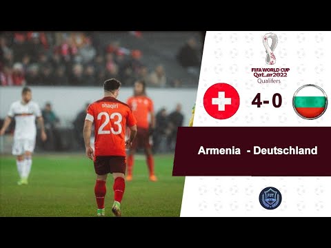 Switzerland vs Bulgaria 4-0 Highlights | World Cup Qualification 2022