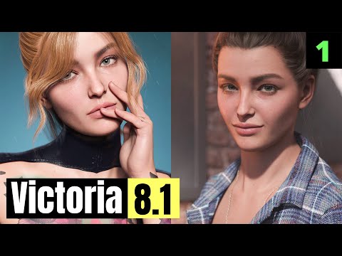 Daz Studio 4.15 | Victoria 8.1 bundle | Victoria 8.1 the character download and review
