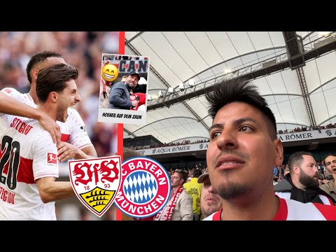 VERDIENT VERLOREN 💔 + VFB-TRAINER auf dem ZAUN 🔥 | VFB Stuttgart vs. FC Bayern München | CedrikTV