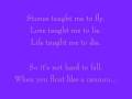 Cannonball - Damien Rice- With Lyrics 