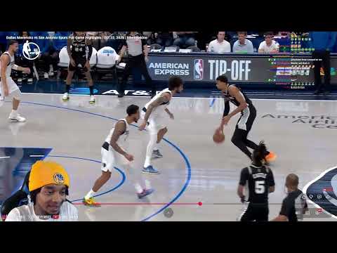 FlightReacts To SPURS at MAVERICKS | FULL GAME HIGHLIGHTS | October 22, 2025!