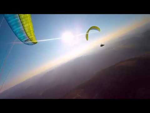 Gleitschirmfliegen im Sauerland - Soaren am Stüppel