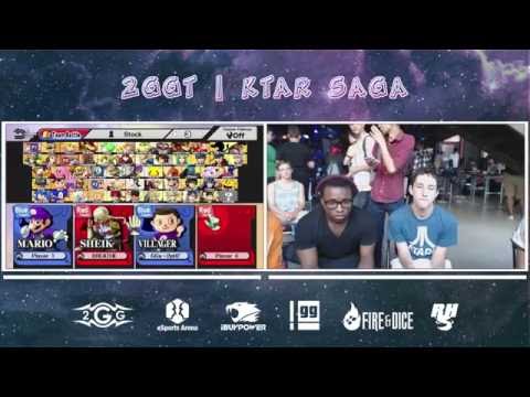2GGT: KTAR Saga - K9/SS Vs. Aarvark/Elegant Doubles Losers Side - Smash Wii U