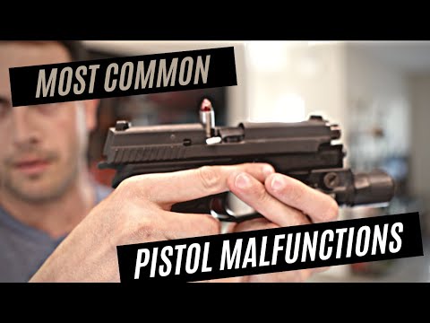 Most common pistol malfunctions (and how to clear them)