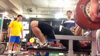 BP Training 30 Aug 2014  252 5kg , 262 5kg , 270kg , 260kg