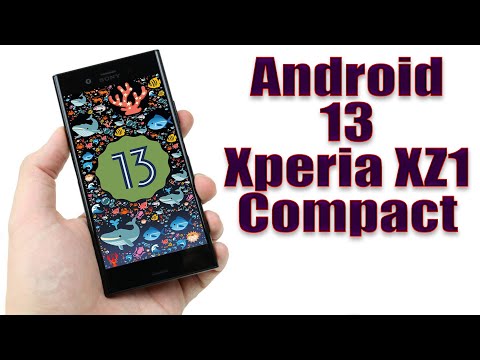 Install Android 13 on Xperia XZ1 Compact (AOSP ROM) - How to Guide!
