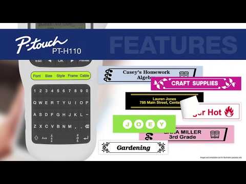 Brother PT H110 - God billig etiketmaskine