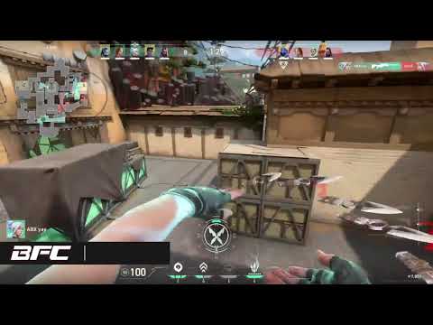 ABX yay insane 4k with Jett - Team BCJ vs Team Tarik - BFC Smeag Cup # 2
