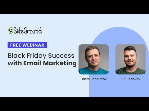 Create Design and Send Your SiteGround Email Marketing Campaign