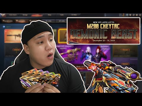 CFPH: Spin and Win (Full Draw) New VVIP "M200 Cheytac Demonic Beast" - Lapis Lotto [Jackpot]