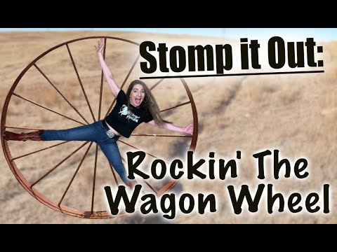 Rockin' The Wagon Wheel Line Dance to Music