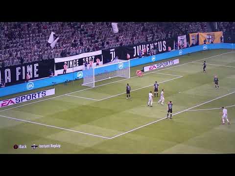 Ronaldo free kick against Parma - Fifa 2019