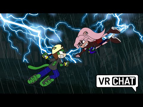 BATTLE FOR REVENGE...Sailor Anarchy vs Steve the Cat (featuring Edgy Shadow) - VRChat