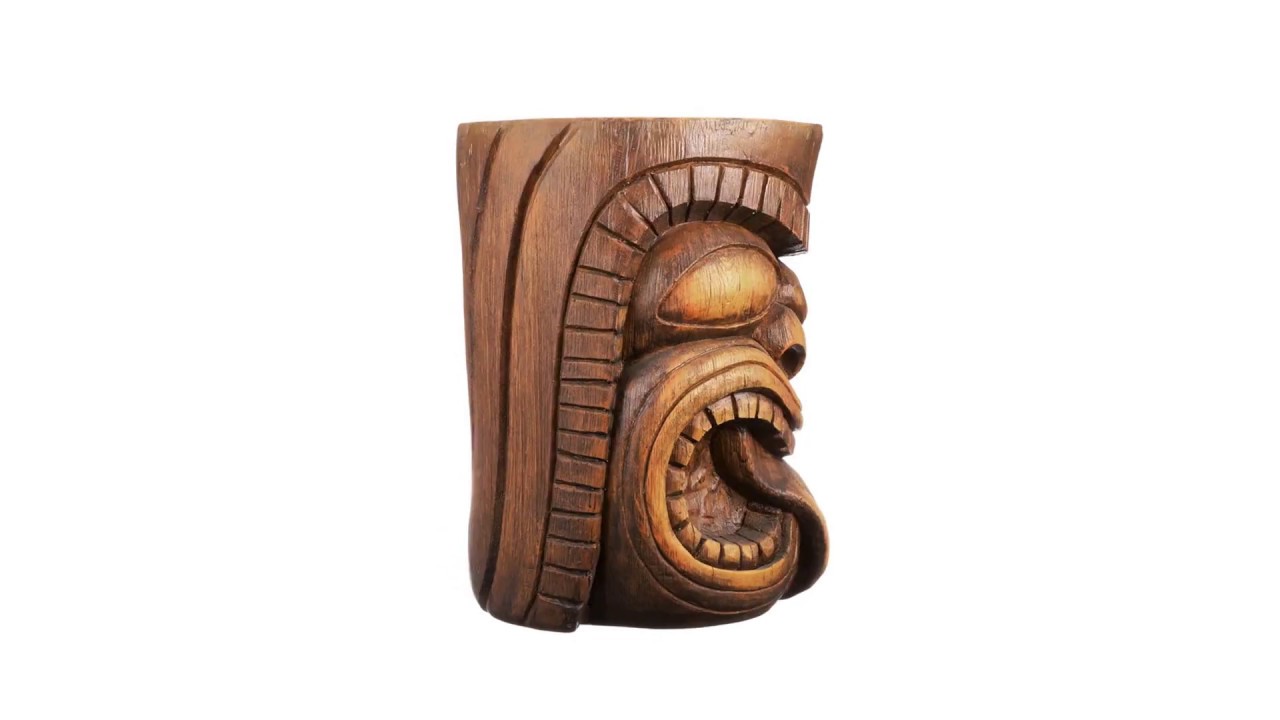 The Lono (Tongue) Grand Tiki Sculptural Table Video
